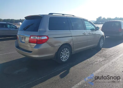 2006 Honda Odyssey Touring from USA, damaged, VIN 5FNRL38826B107653